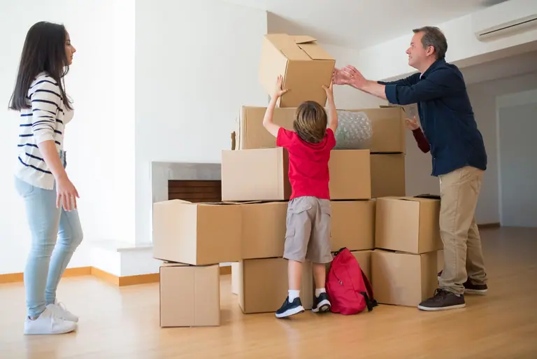 Empty family home ready for the next chapter