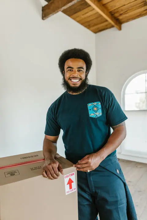Sydney Relocators crew member on the job